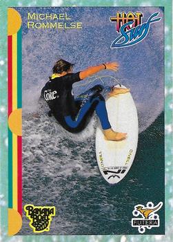 1993 Futera Hot Surf #18 Michael Rommelse Front